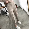 Thicken Women Pencil Pants 2022 Autumn Winter Plus Size OL Style Wool Female Work Suit Pant Loose Female Trousers Capris 6648 50 ► Photo 1/6