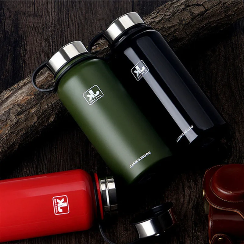

L01 Stainless Steel Thermo Jug Forces Line Military Portable Ultra Large Capacity Pitcher Special Forces Outdoor Mountain Climbi