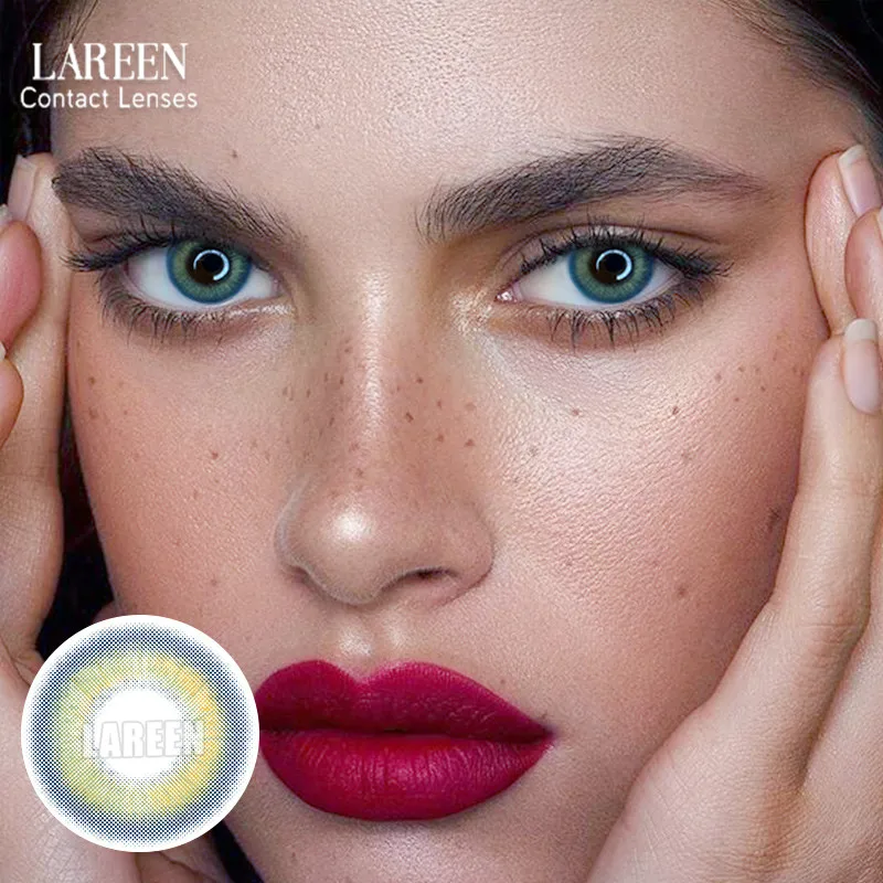 

LAREEN 2pcs/pair Colored Contact Lense Selina Series Eye Contact Lenses Color Contact Lens for Eye lentes de contacto