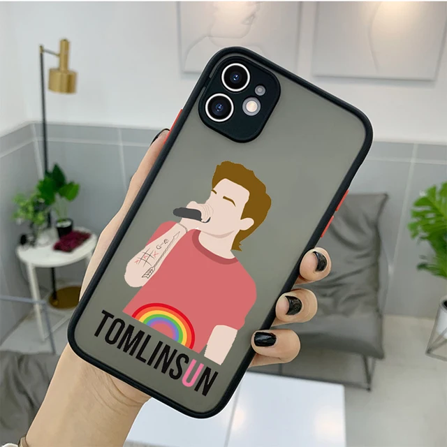 Louis Tomlinson Defenceless Matte Hard PC Phone Case Soft Border Cover For iPhone SE2020 11 12 Pro XS Max X XR 6 7 8 Plus 12Mini 4354
