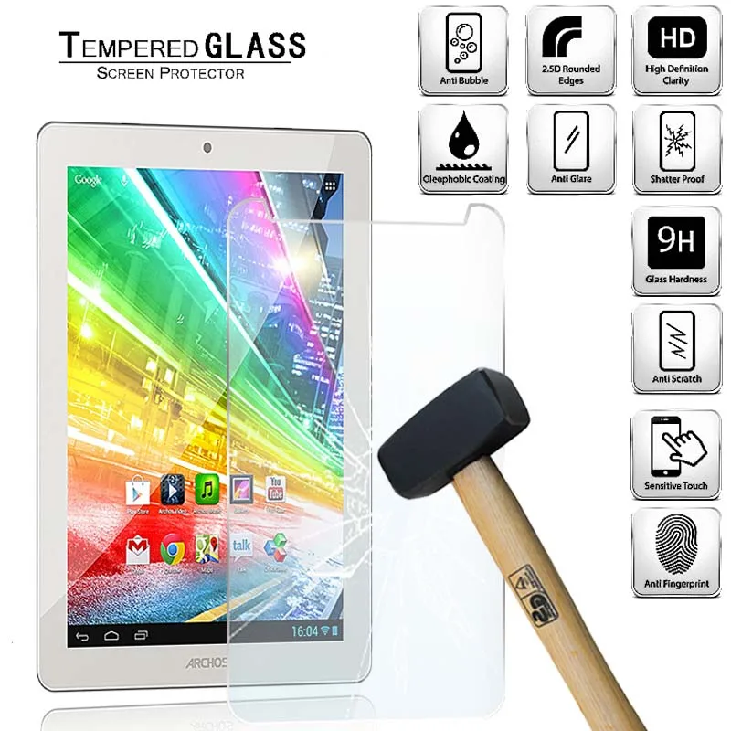 

Tablet Tempered Glass Screen Protector Cover for Archos 79 Platinum HD Eye Protection Explosion-Proof Tempered Film