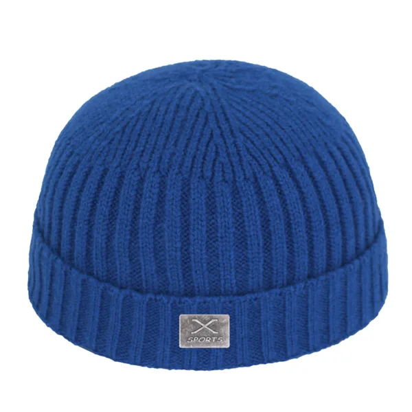 blue Skullies Beanies, зимняя мужская вязаная шапка, женские зимние шапки для мужчин, зимняя шапка Miki Docker с черепом, шапка Gorras Bonnet, Мужская Шапка-бини - Цвет: blue