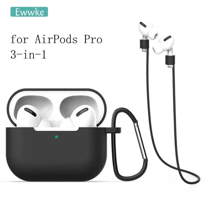 Мягкий силиконовый чехол для наушников Apple Airpods Pro Air Pods 3 Airpodspro|Аксессуары