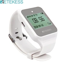RETEKESS TD108 многоязычный беспроводной приемник для часов Беспроводная система вызова пейджер ресторанное оборудование обслуживание клиентов кафе