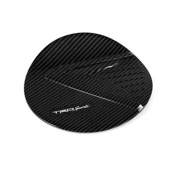 

ABS Carbon Fiber Style Decoration Sticker For Toyota Rush 2018 2019 2020 Car Styling Accessories Fuel Tank gas Cap Cover Trim