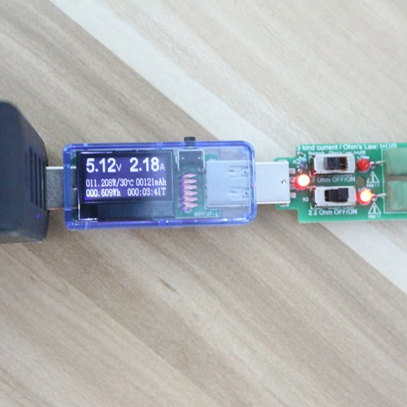 12 в 1 Usb Тестер Dc Цифровой вольтметр напряжение измеритель тока Амперметр детектор power Bank индикатор зарядного устройства синий корпус белый Bac
