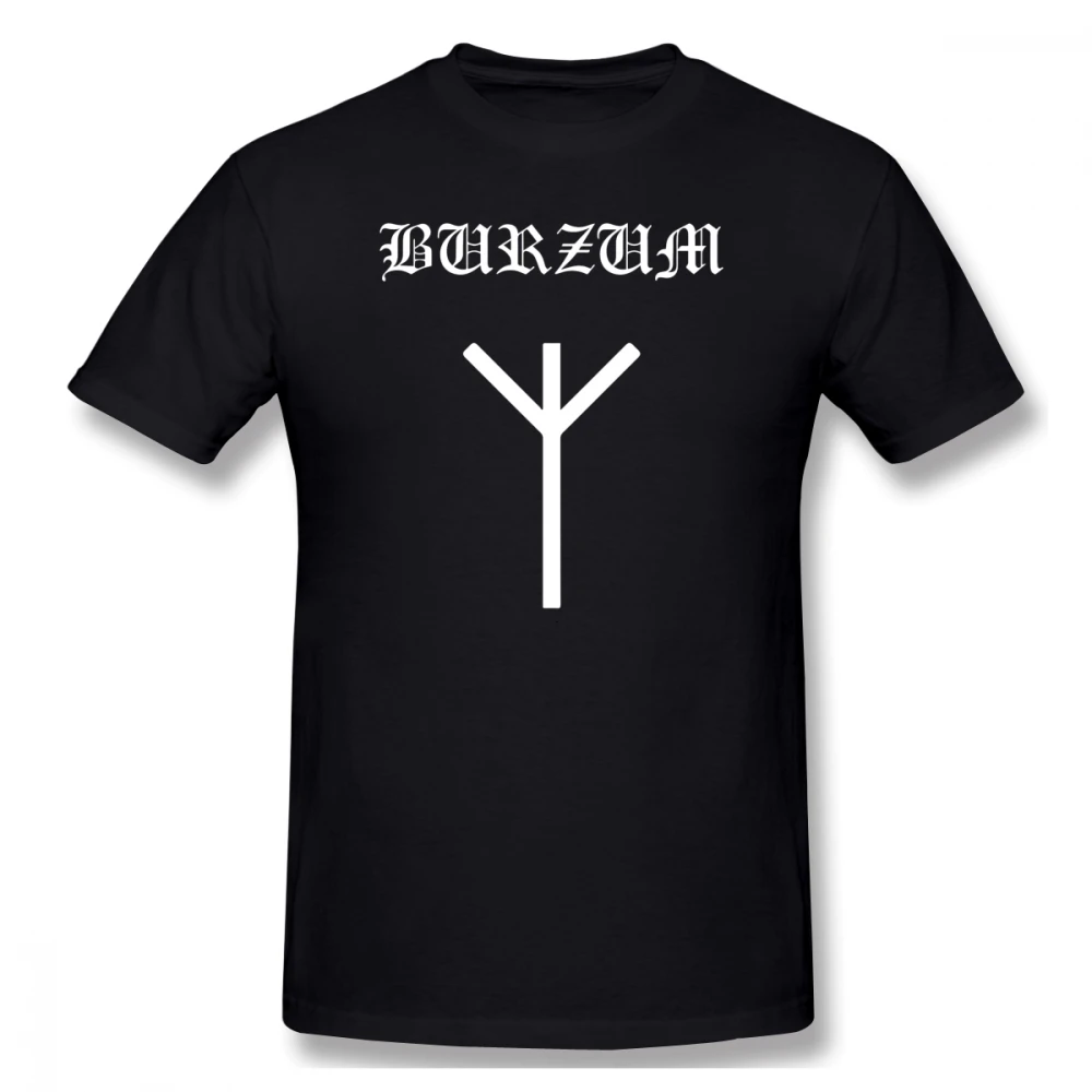 Burzum Burzumic повседневная мужская Базовая футболка с коротким рукавом R191 футболки