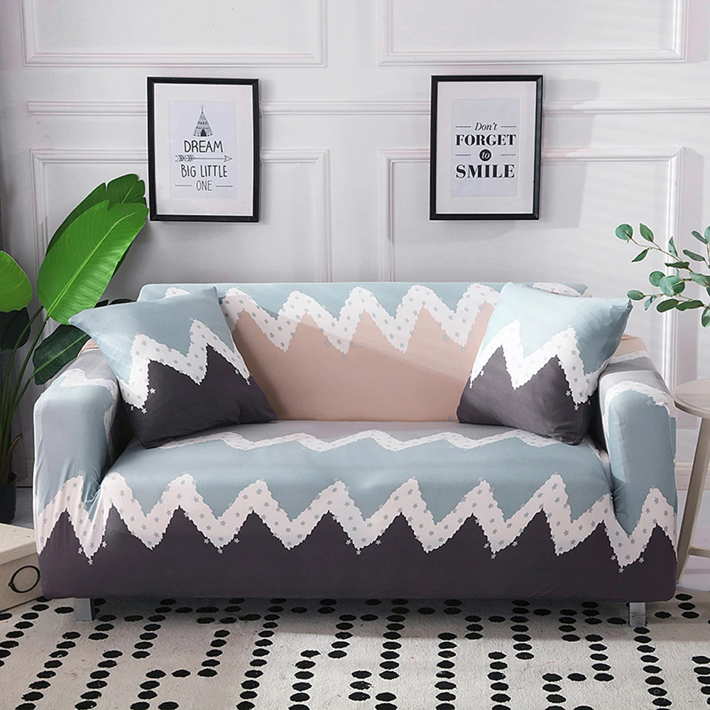 Stretch Sofa Cover Set Slipcover Couch Elastic For Living Room Pets Corner Muti-style Chaise Longue Case | Дом и сад