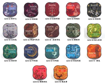 

Oily quick-drying stamp pad Rubber stamp metal leather glass multi-purpose ink pad Mini stamp pad
