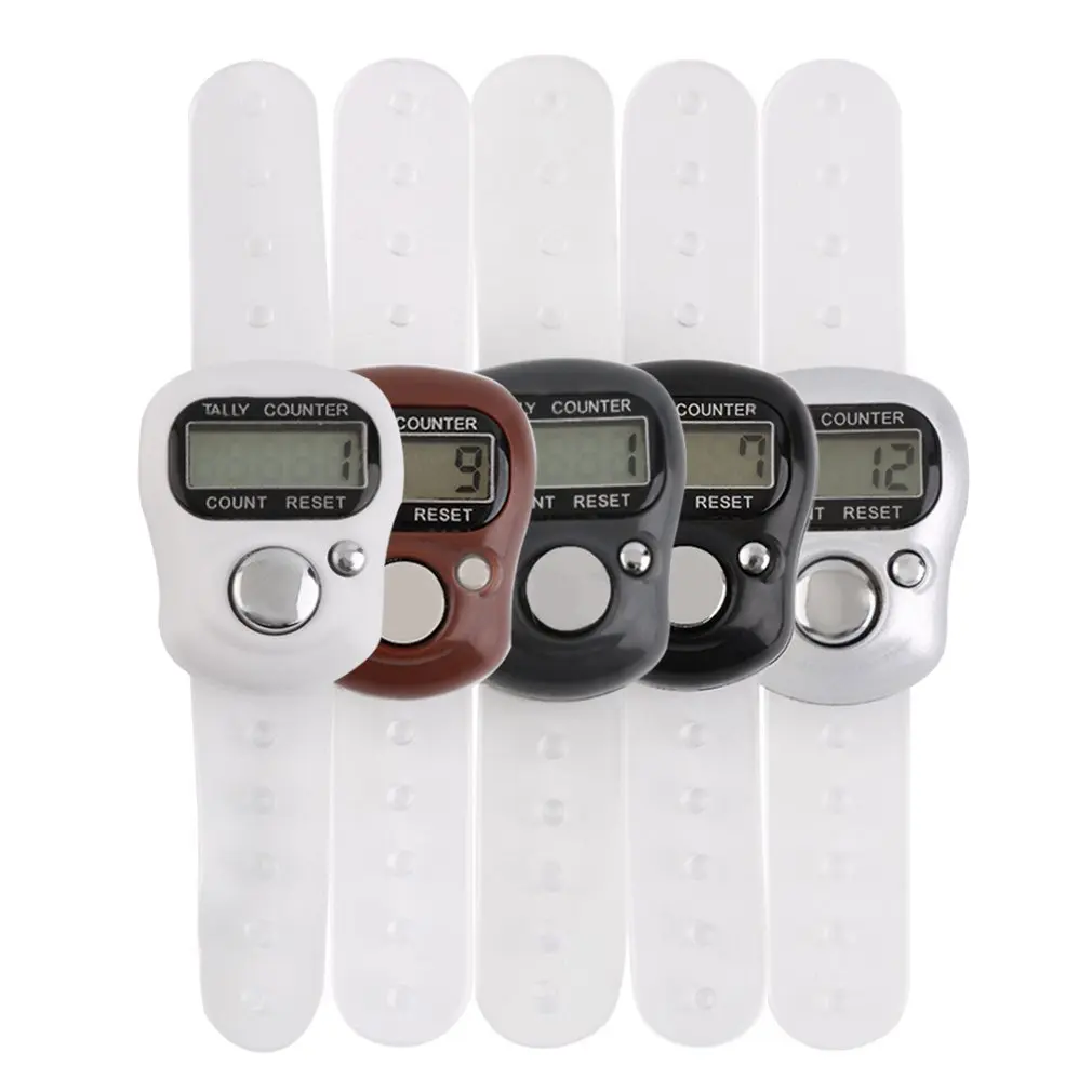 Мини разряд LCD электронный цифровой Golf Finger ручной Tally Row Counter|Счетчики| |