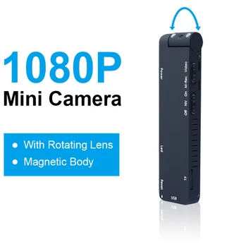 

1080P Mini HD Digital Camera Micro Magnetic Camera Body Camera Instant Motion Detection Loop Recording Camcorder