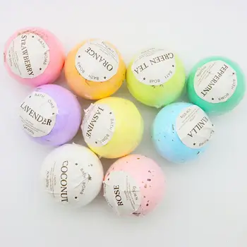 

4Pcs/Box Deep Sea Bath Salt Dried Flower Essential Oil Body Bubble SPA Bath Bomb Ball Aromatherapy Dry Skin Moisturize Gift