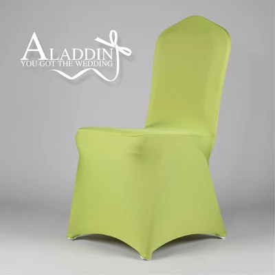 Olive green 6A30A Синий домашний стул для столовой чехлов Свадебные украшения чехол для кресла спандекс ткань стул пояса ресторан и Луки Декор - Цвет: Olive green 6A30A