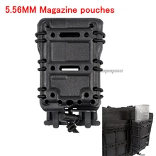 Тактический пистолет журнал сумки 5,56 мм Molle военный страйкбол Mag сумки CS стрельба Охотничий пояс журнал сумки Перевозчик