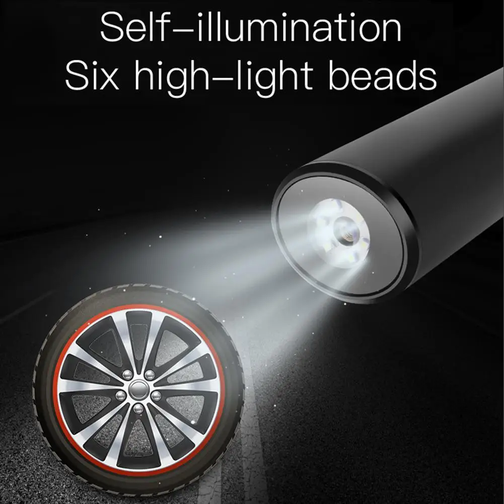 12V 150PSI Portable Car Air Compressor Rechargeable Inflatable Electric Pump With LED Emergency Light Car Tyre Air Pump