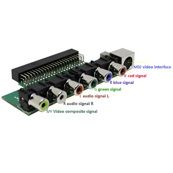 

RGBS Card Video Booster RGBS Signal Output Audio Output for NEC PCE PC Engine Console For Grafx Game Machine plug and play