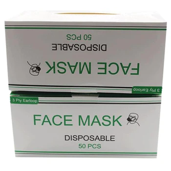 

15 Pack Disposable Mask Box 50Pcs Color Box English Box,Printed in English,Only Boxes
