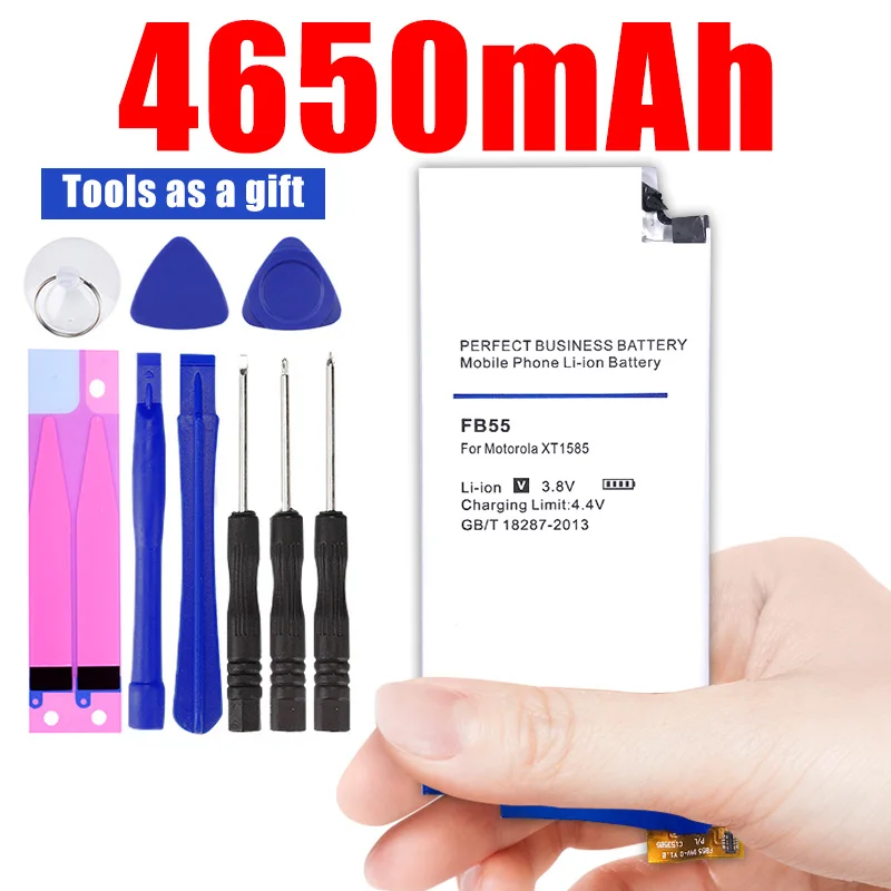 

FB55 4650mAh Battery for Motorola Moto DROID Turbo 2 XT1585 XT1581 XT1580 X