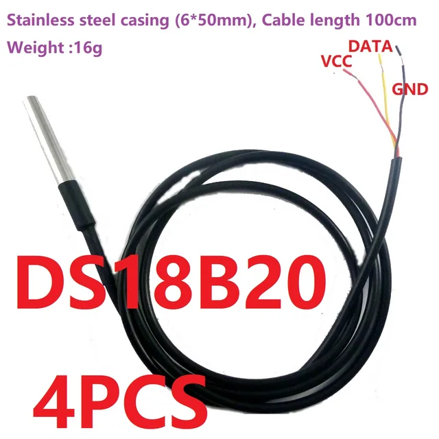 4PCS DS18B20
