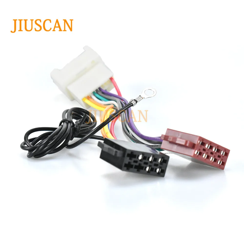 JIUSCAN 12-030 ISO радио для MITSUBISHI всего за приемлемые для нового 20-контактный разъем проводки и более делений диафрагмы жгут провода штекер кабеля адаптера переменного тока стерео