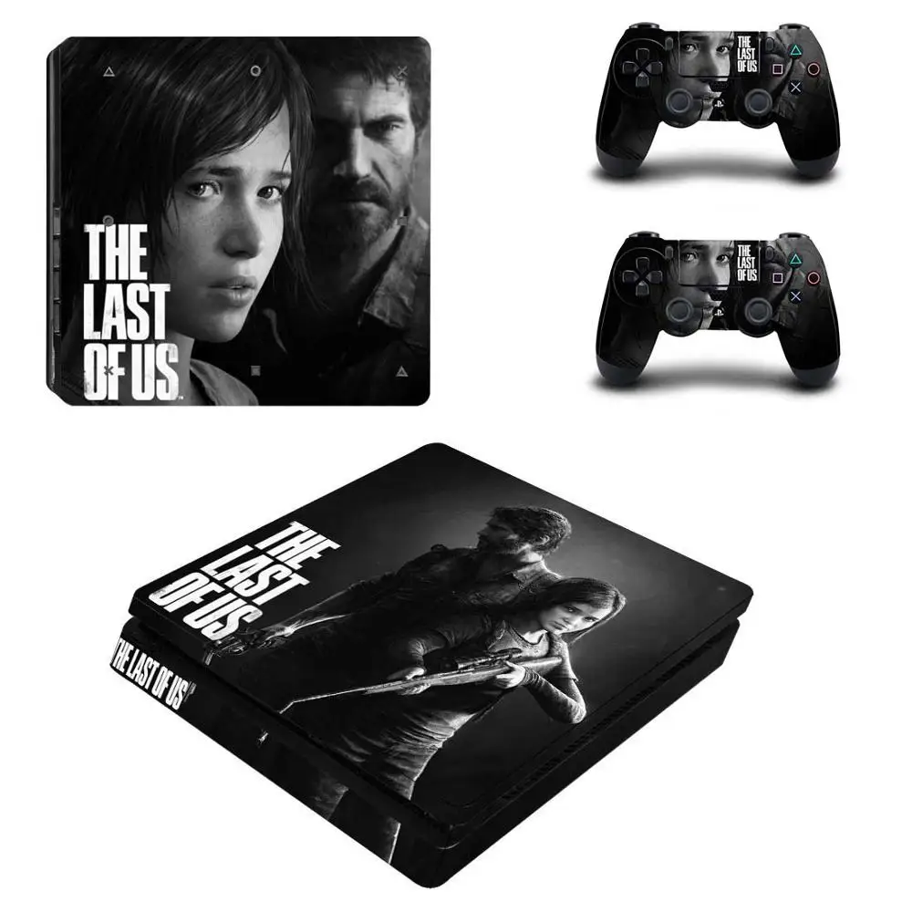 P4SQB0252 Последний из нас полное покрытие PS4 тонкий стикер Play station 4 кожа Наклейка для playstation 4 PS4 Slim Consol& контроллер Кожа винил - Цвет: P4SQB0252