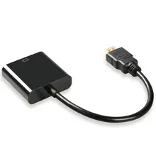 Rovtop адаптер hdmi-vga Мужской конвертер с разъемом адаптер 1080P цифровой аналоговый видео аудио для ПК ноутбука планшета