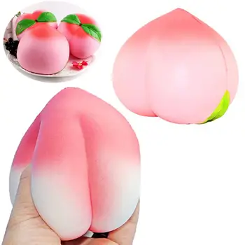 

RCtown 10CM Peach Squishy Slow Rising Jumbo Cute Sweet Cream Scented Bread Cake Kids Toy Xmas Gift