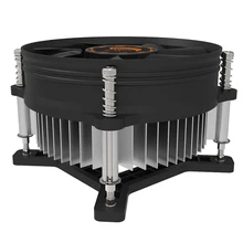 Refroidisseur de dissipateur thermique pour ordinateur de bureau, CPU, ventilateur core 3 broches pour LGA 775 ou LGA 1150 /1156 /1155 1200or LGA1366