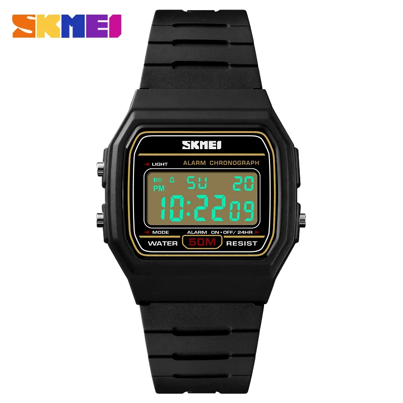 #cheap SKMEI Brand Men #039;s Digital Watch Chronograph Sport Electronic Bracelet 50M Waterproof Men Wristwatch Alarm Clock Mens Watches