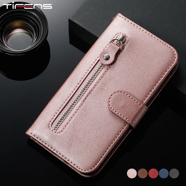 US $3.35 Flip Wallet Hawei P Smart Z Plus Zipper Case For Huawei P20 P30 Lite Pro Y5 Y6 Y7 Y9 Pro Prime 2019