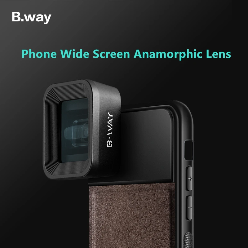 

B.way 1.33x Wide Screen Anamorphic Lens with C-Mount Case for Iphone HUAWEI