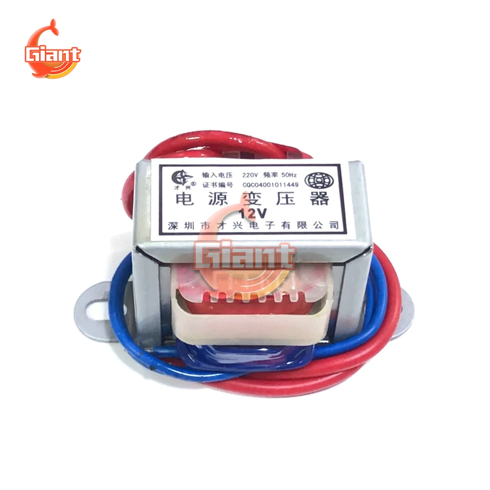 Power Transformer New AC220 To AC24/15/12/9/6V Power Transformer 2W Single Voltage 2-Wire Output AC-AC Step-Down Power