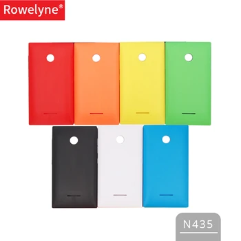 

New Battery Door Back Cover Housing Case for Nokia Lumia 435 532 Battery Housing Cover with Power Volume Buttons for Microsoft
