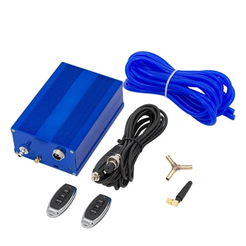 1 Set The exhaust valve comes with a vacuum pump controller box remote control of the exhaust valve actuator with memory 1