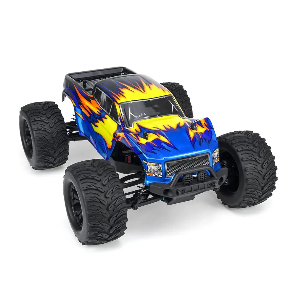 US $212.15 Hsp 94701 110 24ghz 24g 4wd Big Foot Truck Remote Control Rc Car Vehicle Models Four Wheel Drive High Speed OffRoad Vehicle