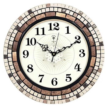 

Nordic Vintage Luxury Wall Clock Creative Modern Design Wall Clock Living Room Retro Orologio Da Parete Wall Watch BA60WC
