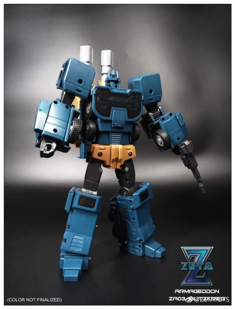 Новинка, игрушки-трансформеры Zeta ZA-03 Armageddon G1, игрушка-конструктор