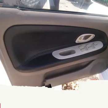 

Microfibre Leather Doors Panel Armrest Protective Cover For Mitsubishi Lancer CAB151