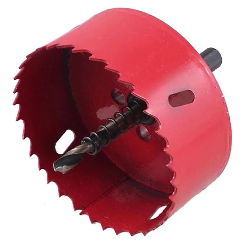 

Hot 6mm augers drill cut 85mm diameter bimetal hole saw
