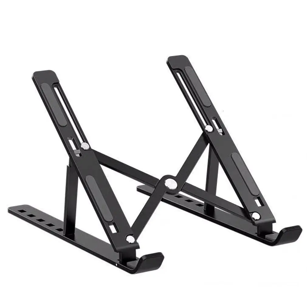 Laptop Stand With Silicone Non-slip Pad Aluminum Alloy Computer Stand Computer Lift Shelf Adjustable Laptop Bracket Holder