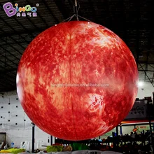 Бинго®PVC забор с 3 м надувной герметичный солнце Плавающий надувной Реплика планета для изобразительного искусства дизайн