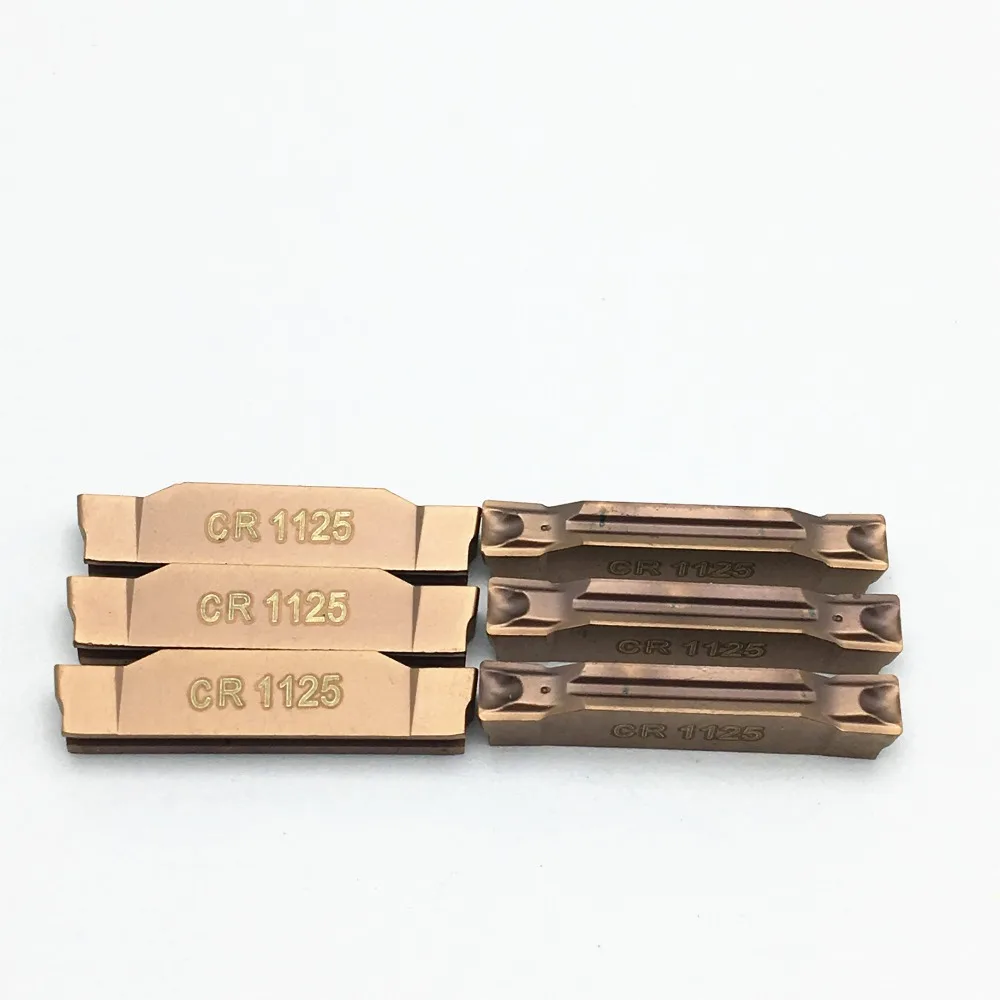 20pcs Carbide Insert N123G2 0400 0004 CR 1125 Milling Turning Tool CNC Cutting Tool Notch Cutting N123G2 0400 0004 CR1125