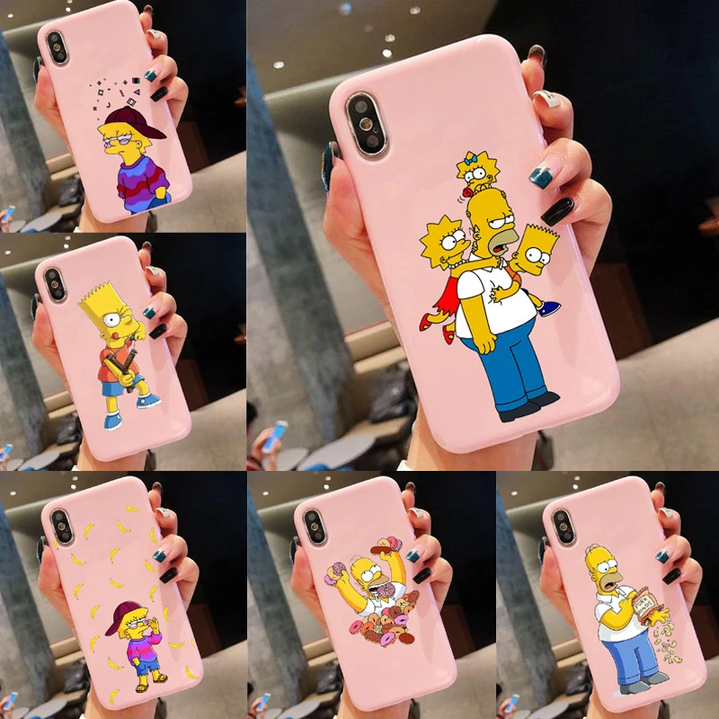 Мягкий силиконовый чехол из ТПУ для iPhone 6Plus 6s 5 7 8Plus X 10 11 XR XS Max 11Por Max|Бамперы| |