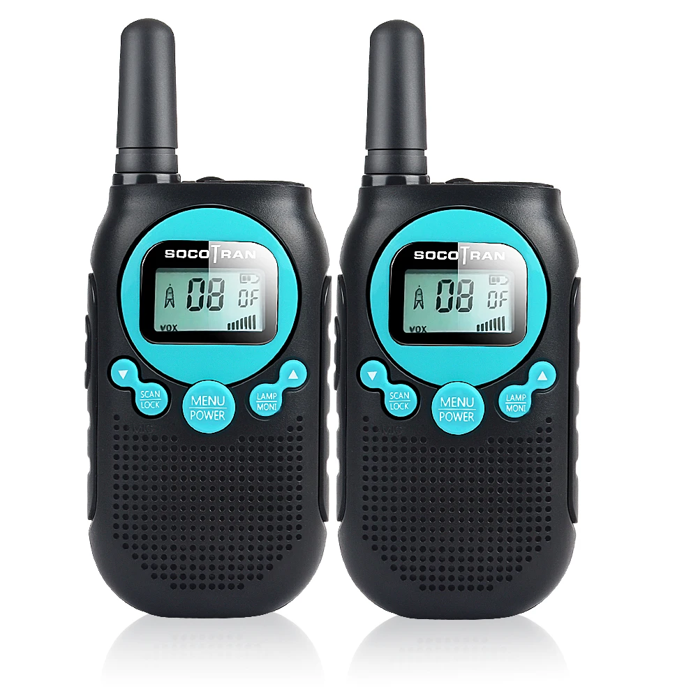 Socotran Sc-R40 Bambino Walkie Talkie 2 Pcs Pmr446 Licenza Radio Libera 8Ch Two Way Radio Amador Privacy Codice Batteria Ricaricabile