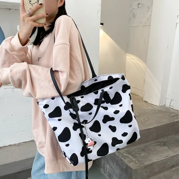 

Oxford Single shoulder Large Handbag for Women 2020 New Trendy Korean version of versatile large capacity simple Tote bag cow