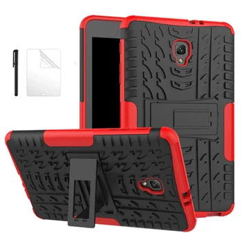 

Cover Heavy Duty 2in1 Hybrid Anti-knock Rugged Shockproof Funda For Samsung Galaxy Tab A 8.0 T380 T385 2017 Tablet Case + Film