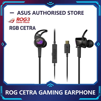 

ASUS ROG RGB Cetra In-Ear 7.1 Channel USB Type-C Gaming Headphone ANC Active Noise Reduction