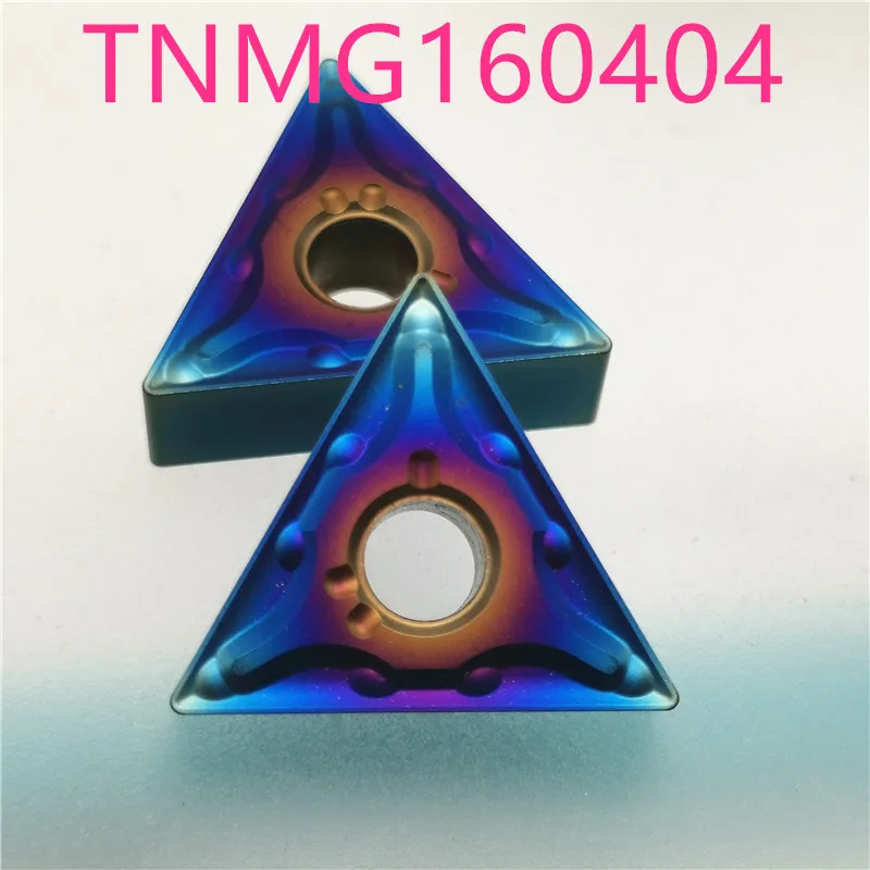 

TMG160404 Processing steel high quality tungsten carbide nano blue coating TNMG 160404