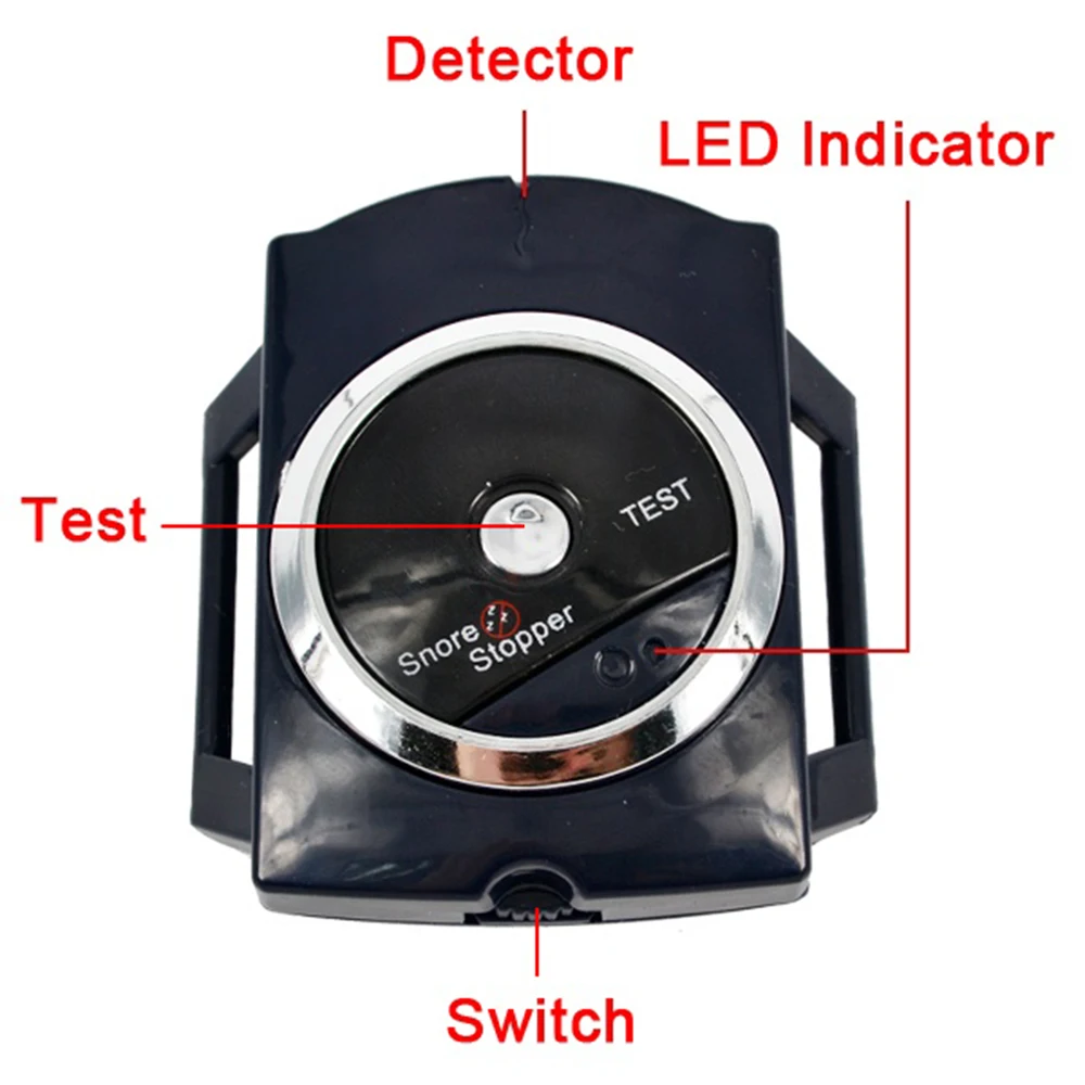 Snore Blocker Stopper Infrared Wrist LED Electronic Snore Stop Snore-ceasing Equipment Cessation Cure Solution Sleep Night Guard stop snoring sleep aid instrument anti snoring mouth guard anti snoring mouthpiece anti snoring patch