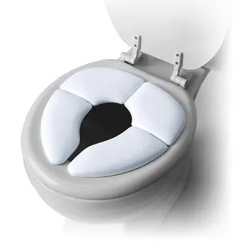 

Toilet Seat Folding Non Slip Toilet Pads Portable Reusable Toilet Training Seat For Kids Creative Toilet Seat Cover